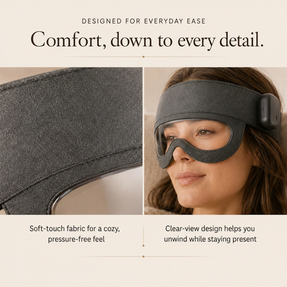 Heated Air Compression Head Massager
