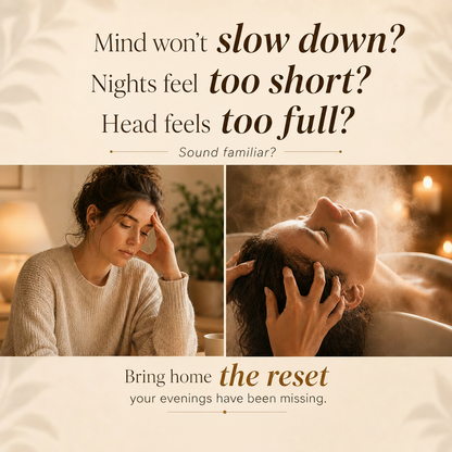 Heated Air Compression Head Massager