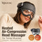 Heated Air-Compression Head Massager