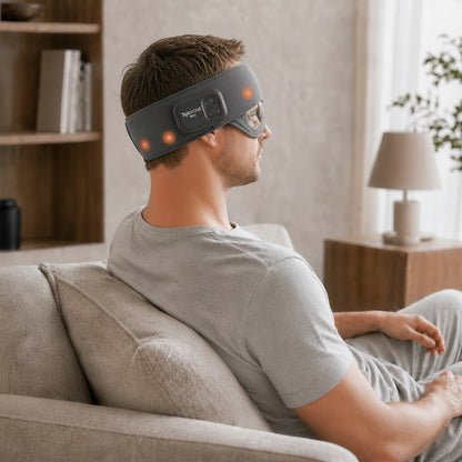 Heated Air Compression Head Massager